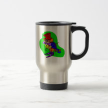 Mad Hatter Clown Coffee Mugs