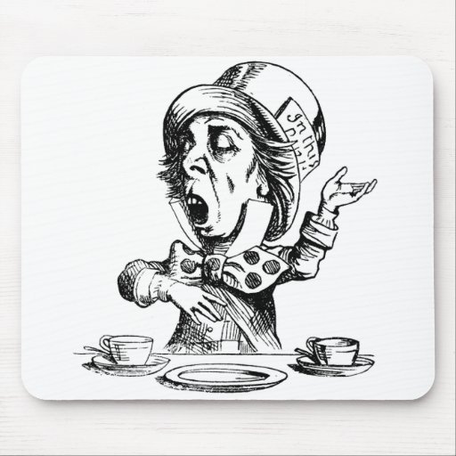 Mad Hatter Mouse Mats