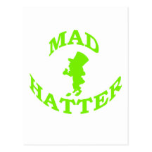 Mad Hatter Post Card