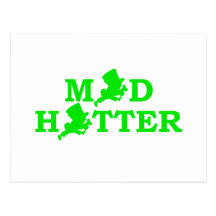 Mad Hatter Post Card