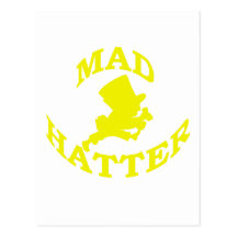 Mad Hatter Post Cards