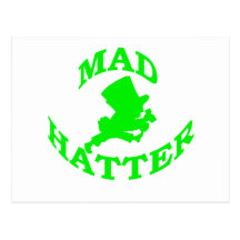 Mad Hatter Post Cards