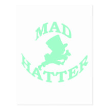 Mad Hatter Postcard