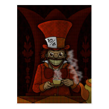 Mad Hatter Postcard