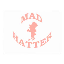 Mad Hatter Postcard
