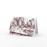 Mad Hatter Shower Invitation Card