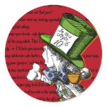 Mad Hatter Stickers