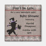 Mad Hatter Tea Party Baby Shower Save the Date Refrigerator Magnets