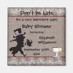 Mad Hatter Tea Party Baby Shower Save the Date Fridge Magnets