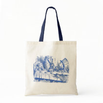 Mad Hatter Tea Party Canvas Bags