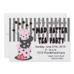 Mad Hatter Tea Party invitations