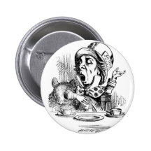 Mad Hatter with Dormouse Pin