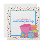 Mad Hatter's Tea Party Invitations