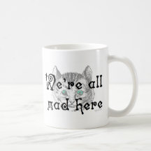 Mad here coffee mugs