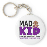 Mad Kid Crohn's Disease keychains