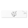 Mad Rhinoceros Bumper Stickers