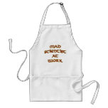 Mad Scientist At Work Apron