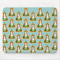 Mad Scientist Beakers Mousepad