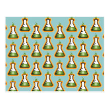 Mad Scientist Beakers Postcards
