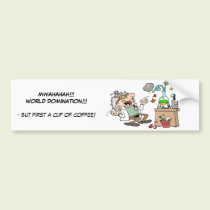 Mad Scientist bumper stickers