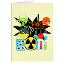 Mad  Scientist Greeting Card
