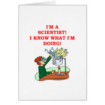 mad scientist joke card