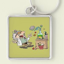 Mad Scientist keychains