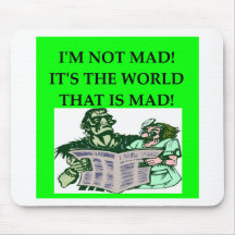 MAD scientist Mouse Pads