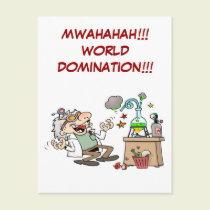 Mad Scientist postcards
