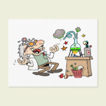 Mad Scientist postcards