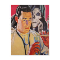 Mad Scientist Post Card