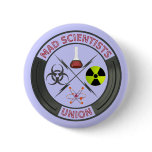 Mad Scientist Union buttons