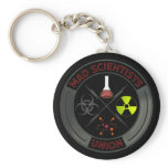 Mad Scientist Union Logo keychains