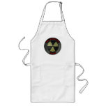 Mad Scientist Union Logo with Radioactive Symbol Apron