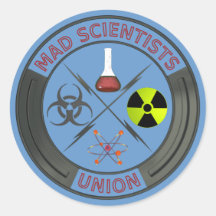 Mad Scientist Union Stickers
