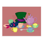 Mad Tea Party Postcard