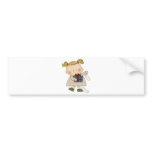 mad tot getting socks for christmas bumper stickers