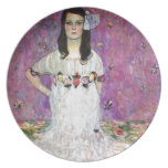 Mada Primavesi by Gustav Klimt Dinner Plates