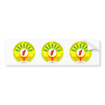 Madagascar Coat of Arms Bumper Sticker