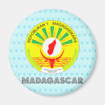 Madagascar Coat of Arms Fridge Magnet