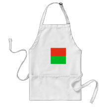 Madagascar Flag Apron