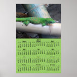 Madagascar Giant Day Gecko 2011 Calendar Poster posters