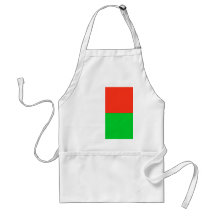 Madagascar High quality Flag Aprons