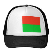 Madagascar High quality Flag Mesh Hat
