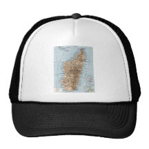 Madagascar Map Trucker Hat