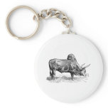 Madagascar Zebu keychains