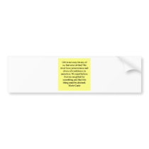 Madam Curie quote Bumper Sticker