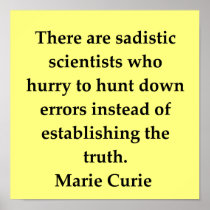 madam marie curie quote