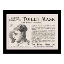 Madam Rowley's Toilet Mask Advertisement Post Cards