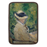 Madame Manet at Bellevue - Édouard Manet MacBook Sleeve